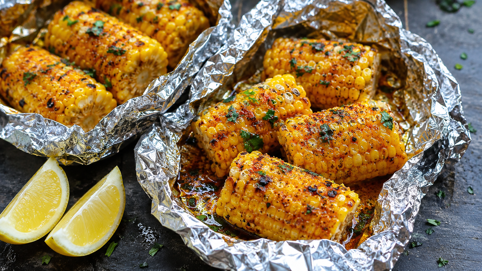 cajun-butter-corn-foil-packets-grill-oven